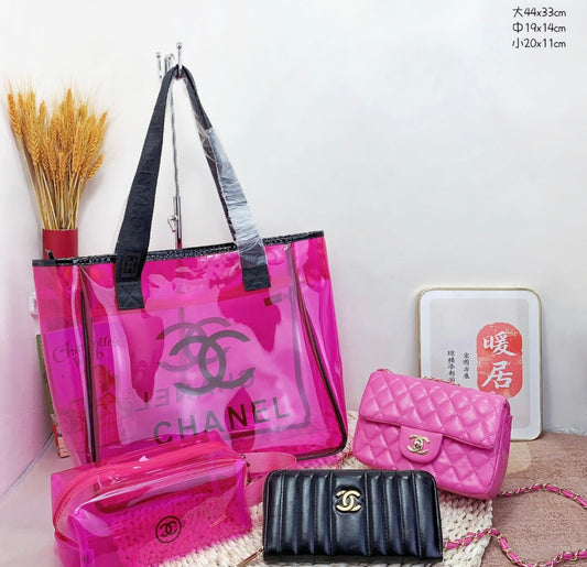 Chanel Inspired Bag Set