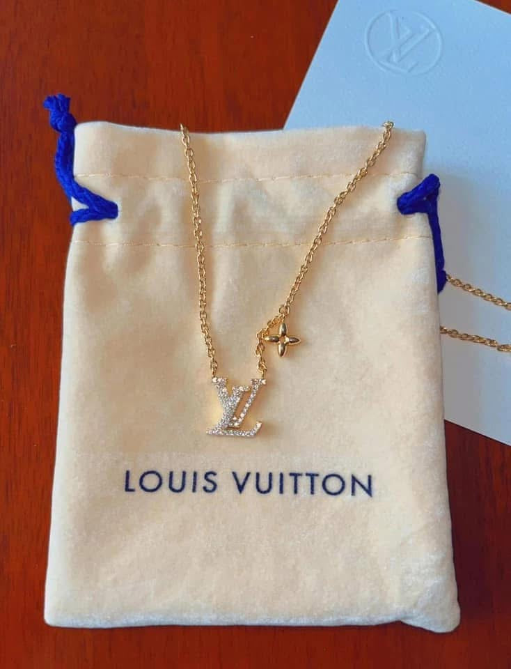 LV Inspired Necklace