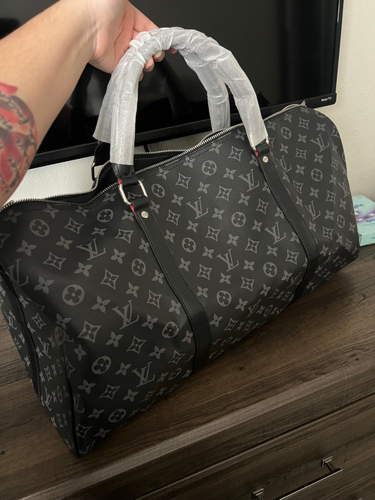 LV Inspired Duffle Bag