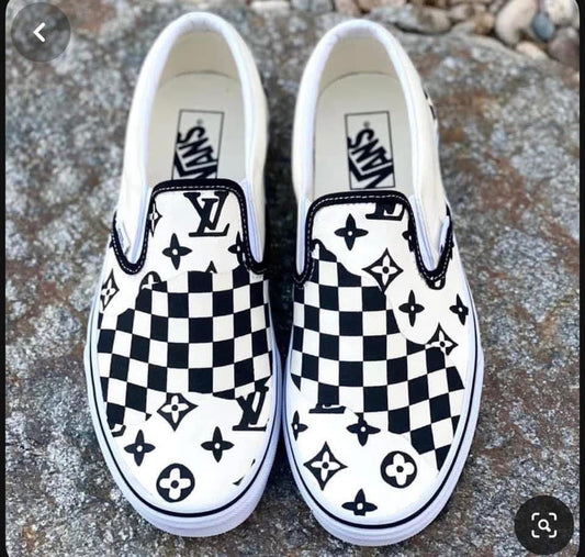 LV Inspired Vans