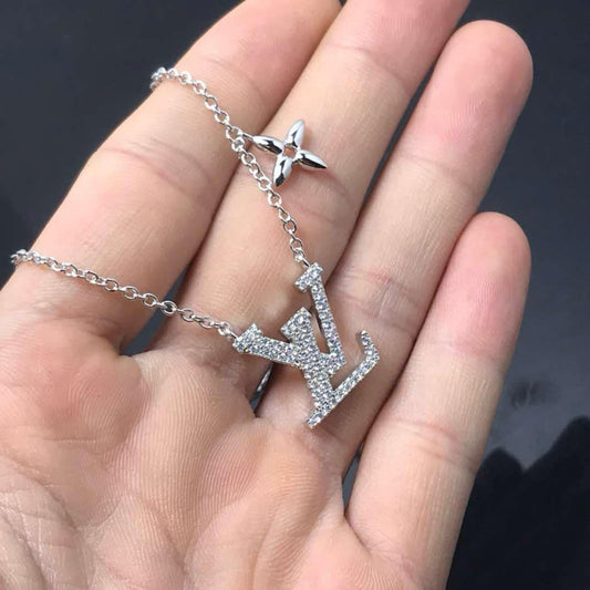 LV Inspired Necklace